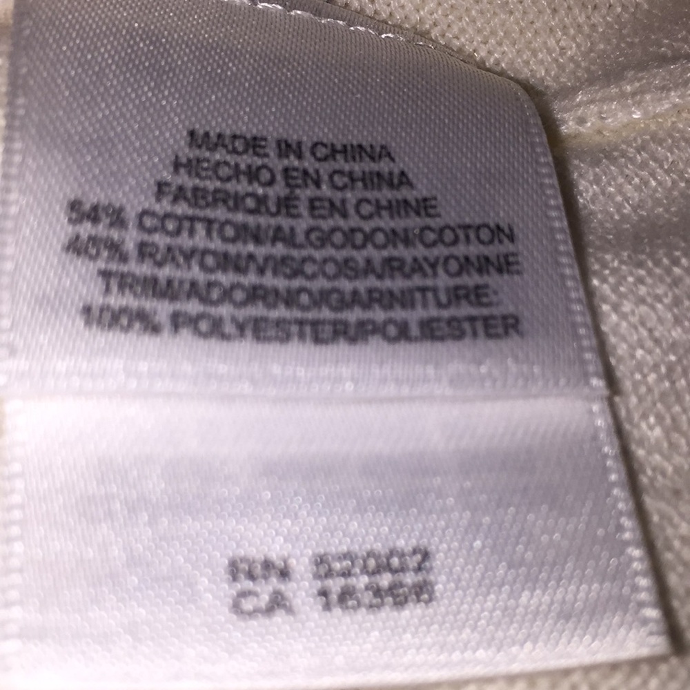 Liz Claiborne New York Ladies Button Front Cardigan Pleated Front Size Small - Picture 13 of 13